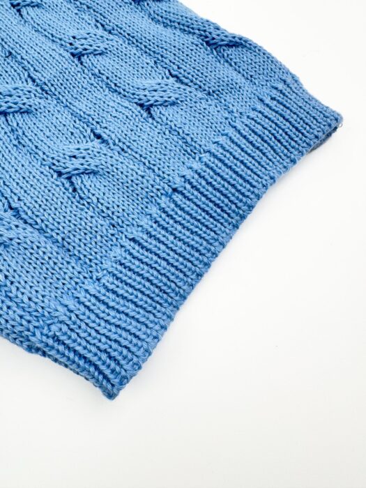 폴로 랄프로렌 자카드 라운드넥 니트 반팔티 스카이 블루 레플리카 미러급 SA급 S급 고퀄리티 하이엔드 최상급 의류 [남성여성공용] 9