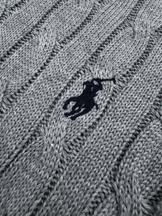 폴로 랄프로렌 자카드 라운드넥 니트 반팔티 그레이 레플리카 미러급 SA급 S급 고퀄리티 하이엔드 최상급 의류 [남성여성공용] 10