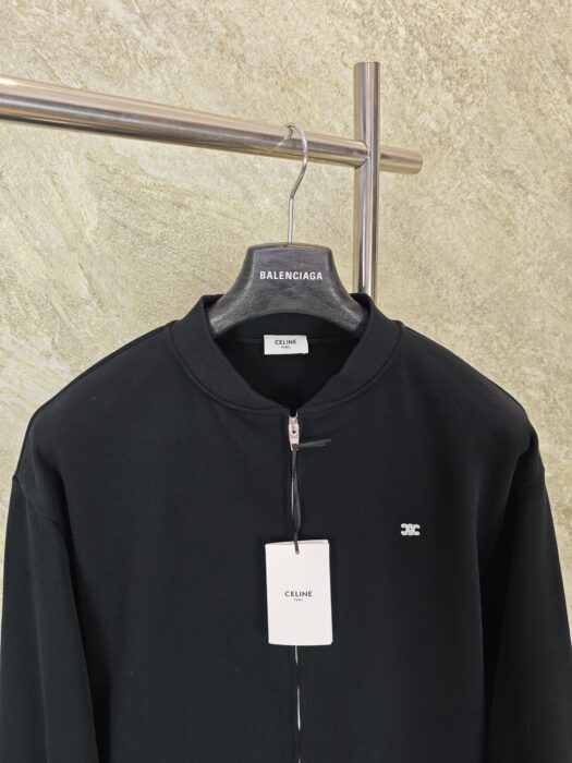 셀린느 코튼 플리스 테디 자켓 블랙 화이트 레플리카 미러급 SA급 S급 고퀄리티 하이엔드 최상급 의류 [남성여성공용] 5