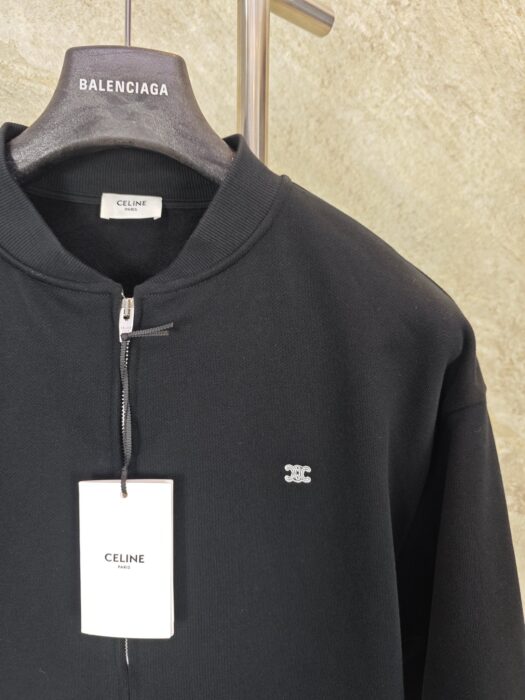 셀린느 코튼 플리스 테디 자켓 블랙 화이트 레플리카 미러급 SA급 S급 고퀄리티 하이엔드 최상급 의류 [남성여성공용] 6