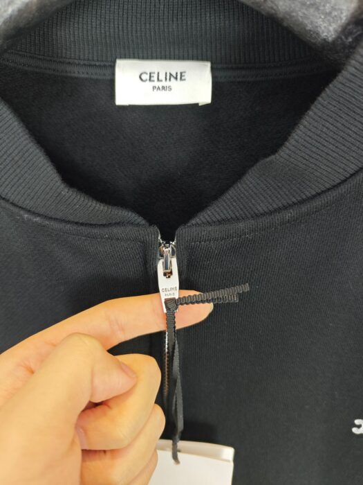 셀린느 코튼 플리스 테디 자켓 블랙 화이트 레플리카 미러급 SA급 S급 고퀄리티 하이엔드 최상급 의류 [남성여성공용] 8