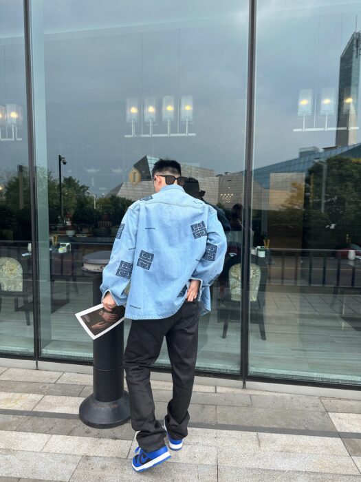 (VG) 지방시 레플리카 데님 코튼 셔츠 5