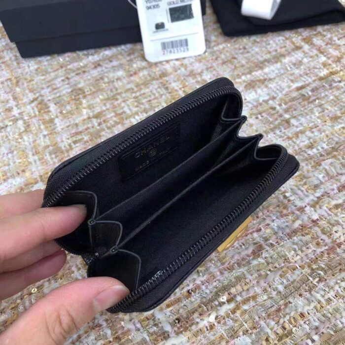 샤넬 레플리카 캐비어 보이 지퍼 카드지갑 6