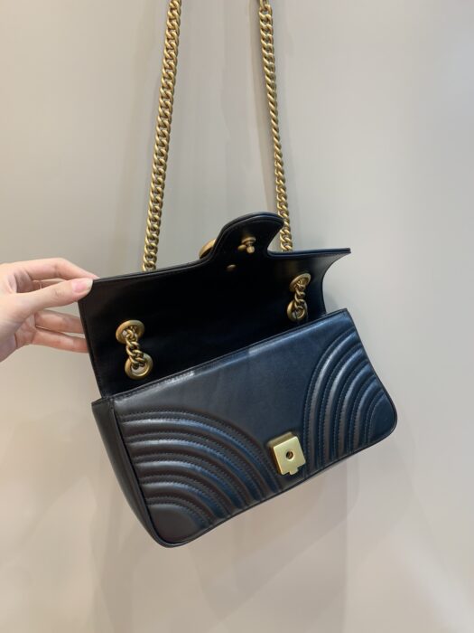 구찌 레플리카 GG 마몬트 마틀라세 숄더백 스몰 443497 16