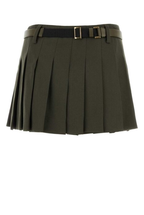 프라다-레플리카-하이-웨이스트-플리츠-미니-스커트-명품 레플리카 미러 SA급 프라다 레플리카 하이 웨이스트 플리츠 미니 스커트 2