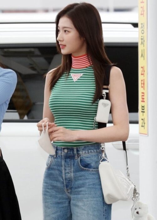 프라다 레플리카 가죽 트라이앵글백 2