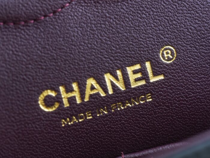 샤넬 레플리카 클래식 미디움 램스킨 블랙 골드 9