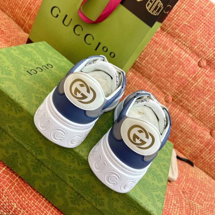 구찌 레플리카 엠보스 스니커즈 웹 네이비 미러급 SA급 S급 고퀄리티 신발 best [남성여성공용] 7