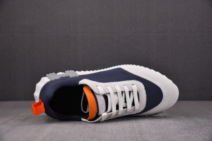 에르메스 레플리카 바운싱 메쉬 스웨이드 스니커즈 [네이비&그레이] 8