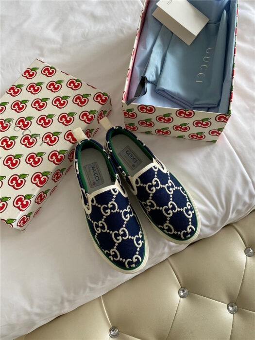 구찌 레플리카 GG 슈프림 테니스 슬립온 스니커즈 8