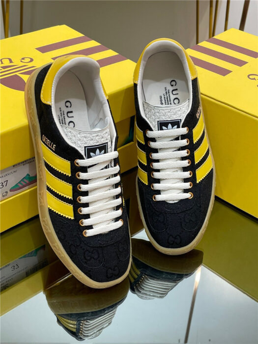 구찌-레플리카-아디다스-오리지널-gg-캔버스-가젤-스니커즈-명품 레플리카 미러 SA급 구찌 레플리카 아디다스 오리지널 GG 캔버스 가젤 스니커즈 20
