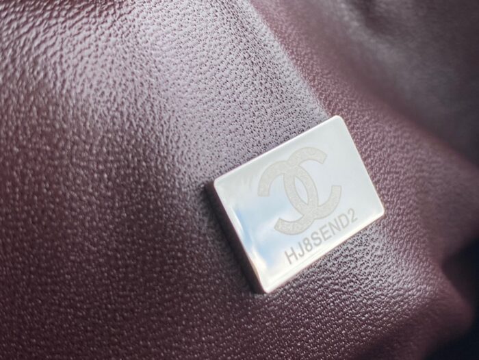 샤넬 레플리카 클래식 램스킨 은장 미듐 [블랙] 19