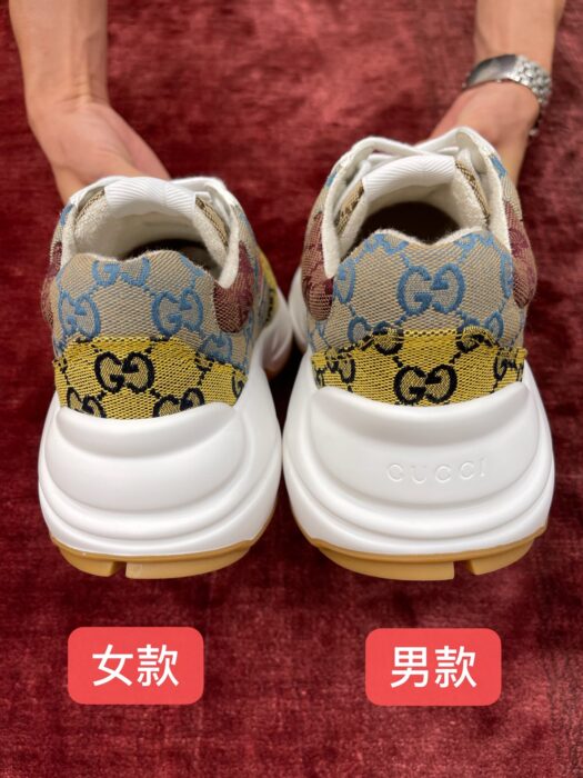 [GZ] 구찌 레플리카 라이톤 GG 멀티컬러 스니커즈 663681 2UZJ0 7064 최상급 하이엔드 - best 5