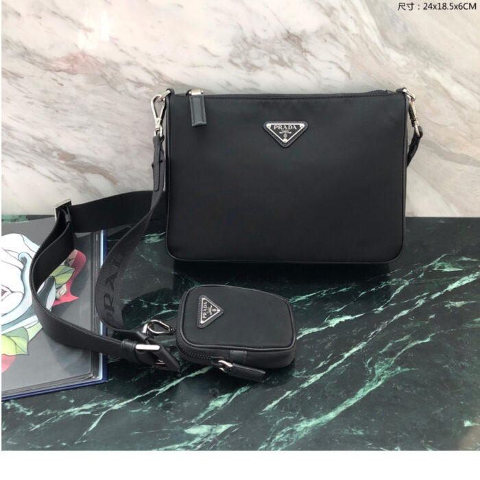 프라다 리나일론 사피아노 가죽 숄더백 [매장-260만원대] 레플리카 미러급 SA급 S급 고퀄리티 best 크로스백 [남성여성공용] 15