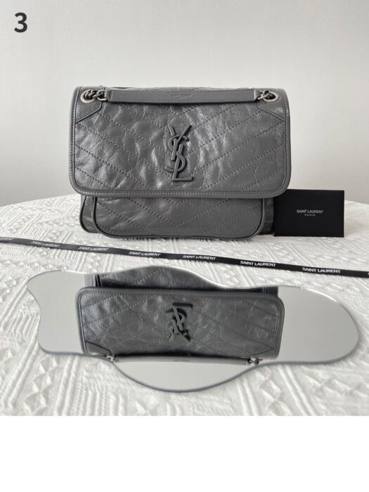 입생로랑 레플리카 니키 미디엄 빈티지 숄더백 6331580EN041000 19