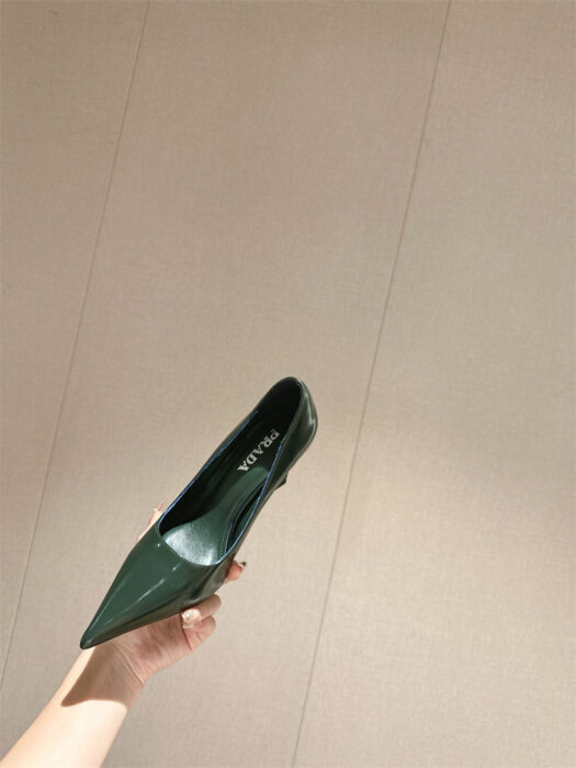 프라다 레플리카 브러시드 펌프스 힐 (굽높이7.5CM) P64916 30