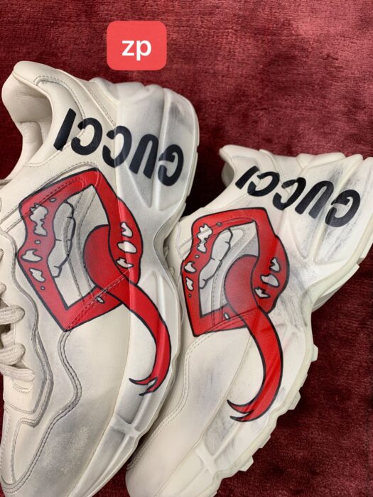 구찌 레플리카 라이톤 마우스 더티 스니커즈 552089A9L00 5