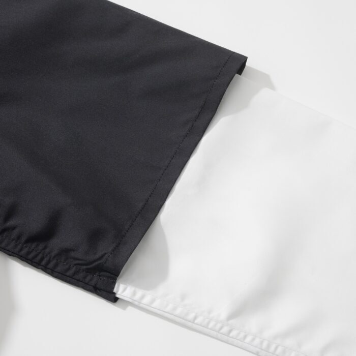 프라다 타임캡슐 프린티드 코튼 셔츠 블랙 스틸 페이크 레이어링 긴팔 셔츠 레플리카 미러급 SA급 S급 고퀄리티 하이엔드 최상급 의류 [남성여성공용] 10