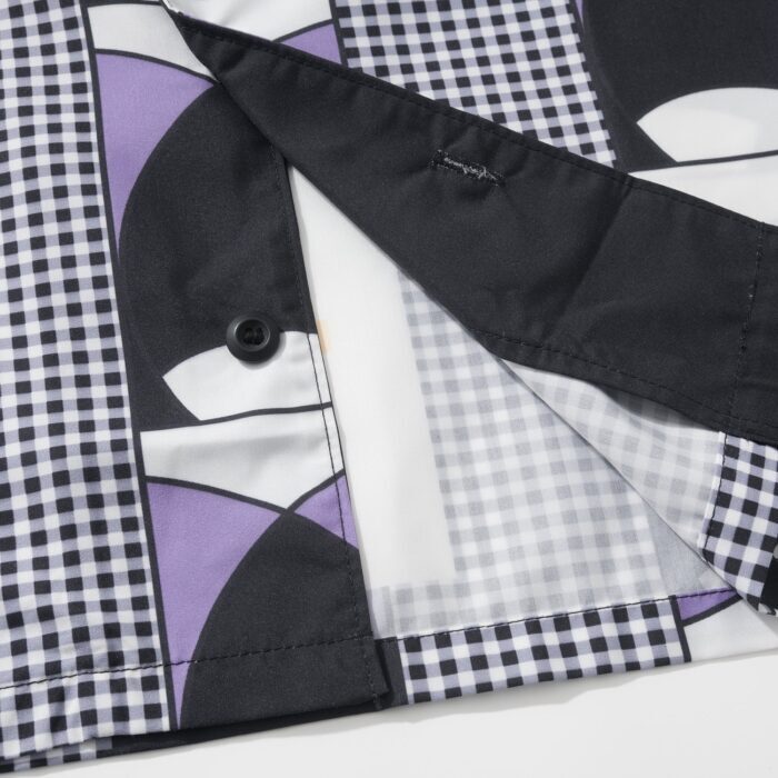 프라다 타임캡슐 프린티드 코튼 셔츠 라이트 블루 시클라멘 페이크 레이어링 긴팔 셔츠 레플리카 미러급 SA급 S급 고퀄리티 하이엔드 최상급 의류 [남성여성공용] 8