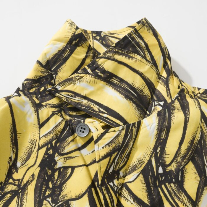 프라다 타임캡슐 프린티드 바나나 코튼 긴팔 셔츠 옐로우 레플리카 미러급 SA급 S급 고퀄리티 하이엔드 최상급 의류 [남성여성공용] 3