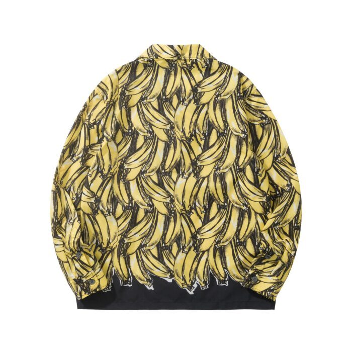 프라다 타임캡슐 프린티드 바나나 코튼 긴팔 셔츠 옐로우 레플리카 미러급 SA급 S급 고퀄리티 하이엔드 최상급 의류 [남성여성공용] 2