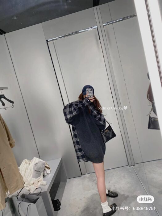 (VG) 발렌시아가 레플리카 스웨터 패치워크 셔츠 프레피 3