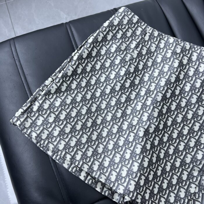디올 레플리카 오블리크 태피터 자카드 스커트팬츠 9