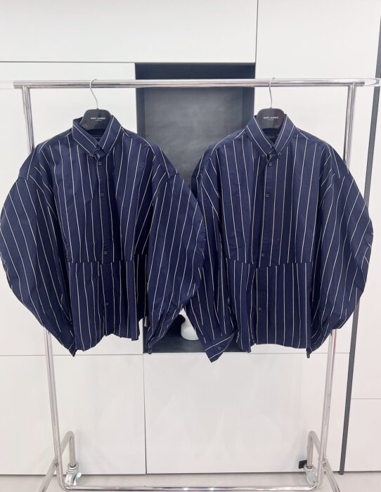 vg-발렌시아가-fpvmfflzk-다크-블루-스트라이프-셔츠-명품 레플리카 미러 SA급 (VG) 발렌시아가 FPVMFFLZK 다크 블루 스트라이프 셔츠 15