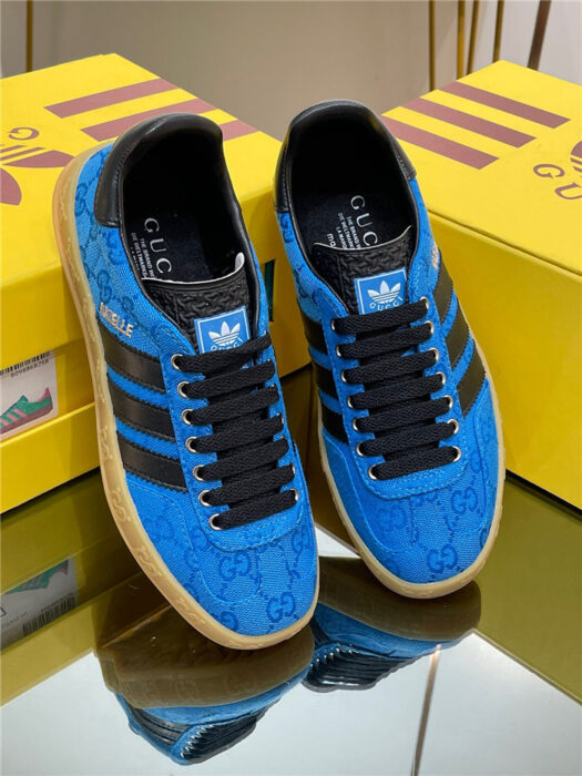 구찌-레플리카-아디다스-오리지널-gg-캔버스-가젤-스니커즈-명품 레플리카 미러 SA급 구찌 레플리카 아디다스 오리지널 GG 캔버스 가젤 스니커즈 29