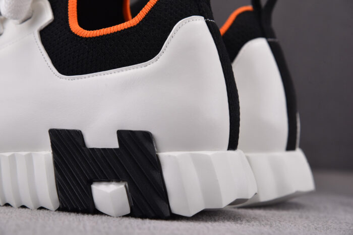 [BQ] 에르메스 레플리카 바운싱 디파트 니트 카프스킨 스니커즈 [화이트&블랙] [매장-220만원대] - best 9