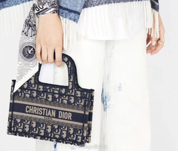 디올 레플리카 북 토트백 미니 오리지널 M1271ZRIW_M928 9