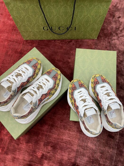 [GZ] 구찌 레플리카 라이톤 GG 멀티컬러 스니커즈 663681 2UZJ0 7064 최상급 하이엔드 - best 12