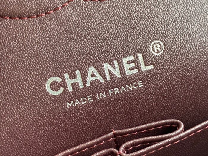 샤넬 레플리카 클래식 램스킨 은장 미듐 [블랙] 25