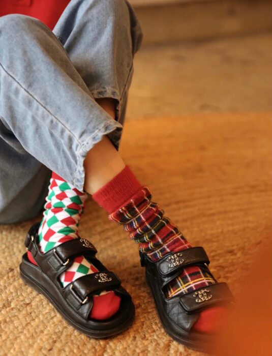 샤넬 레플리카 CC 크루즈 벨크로 샌들 G35927 [블랙] 14