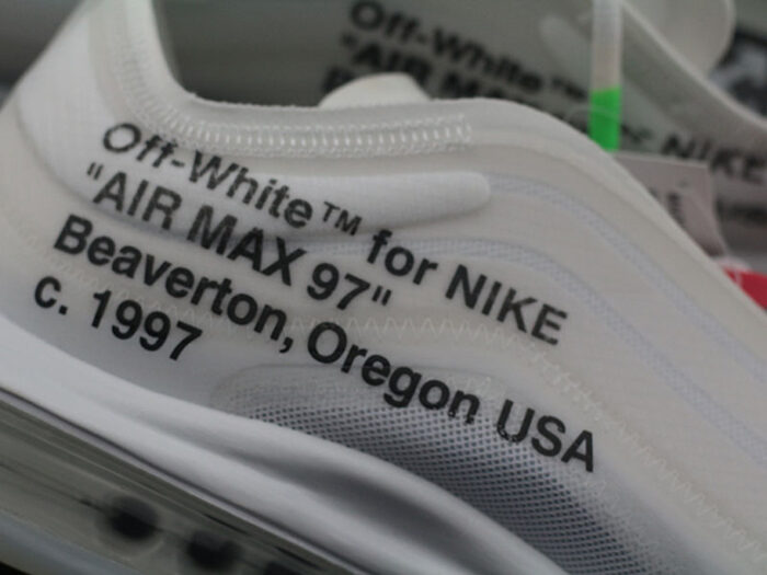 나이키 x 오프화이트 레플리카 에어맥스 97 OG 더 텐 [화이트] 4