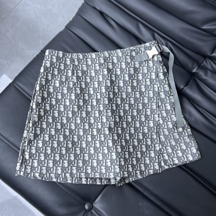 디올 레플리카 오블리크 태피터 자카드 스커트팬츠 4