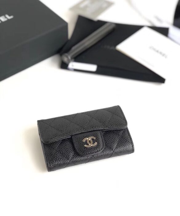 샤넬-레플리카-카드지갑-케비어-은장-a80799-명품 레플리카 미러 SA급 샤넬 레플리카 카드지갑 케비어 은장 A80799 3