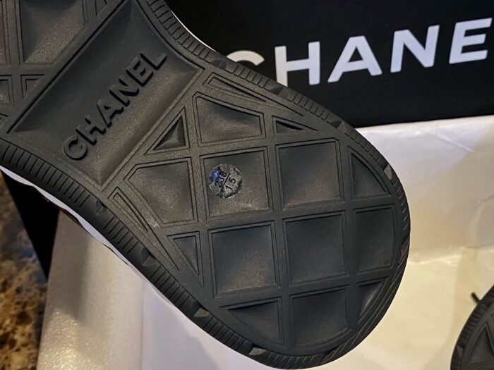 샤넬 레플리카 CC 믹스드파이버 스니커즈 G35617 18