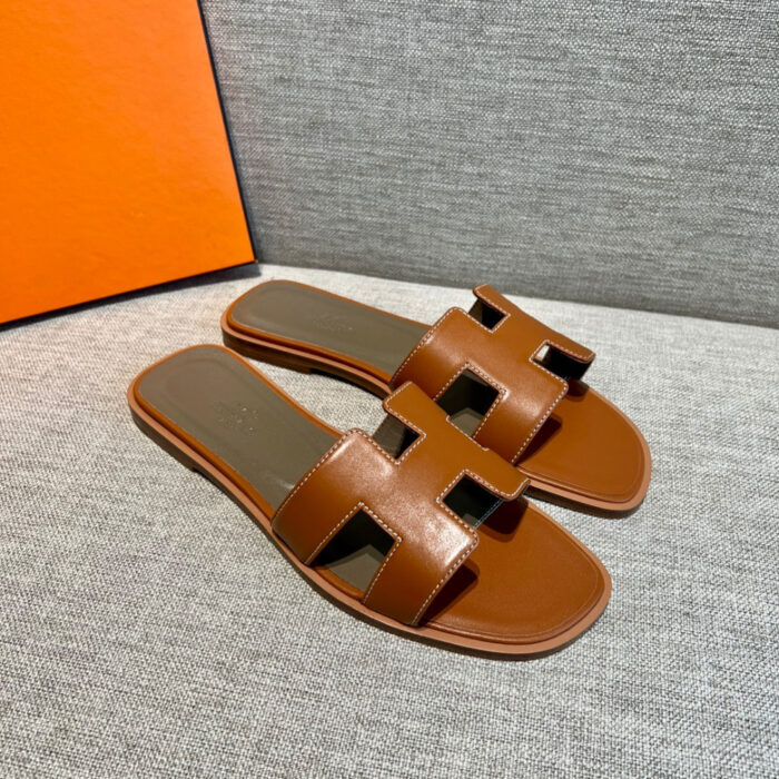 에르메스 오란 여성 샌들 카프스킨 [4컬러] 레플리카 미러급 SA급 S급 고퀄리티 신발 슬리퍼 - best 13