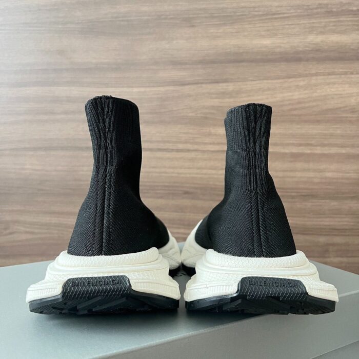 발렌시아가 레플리카 3XL SOCK 재생 니트 스니커즈 블랙 6