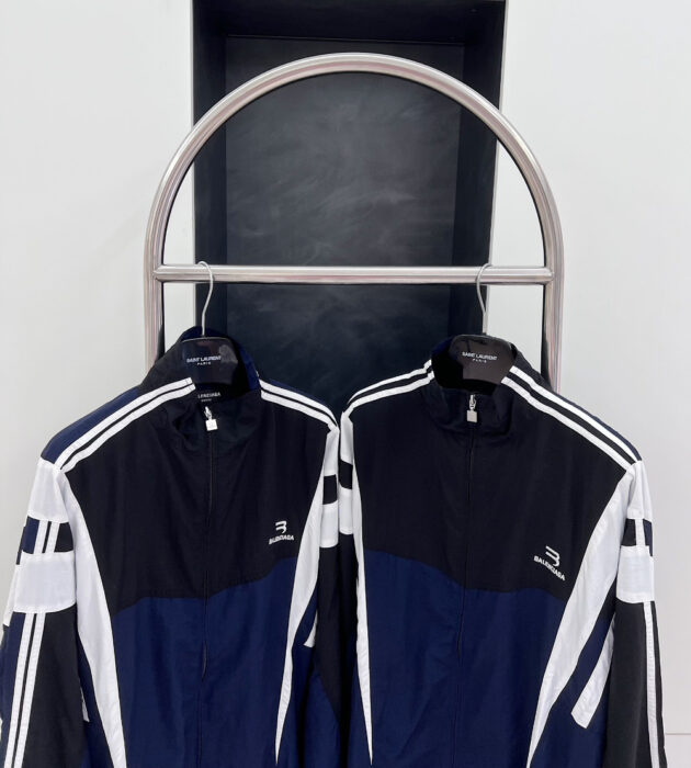 발렌시아가 레플리카 스포티 B 레귤러 트랙수트 자켓 [블랙] 19