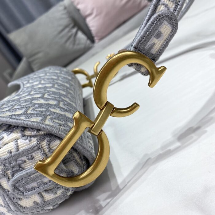 디올 오블리크 자수 새들 백 그레이 숄더백 레플리카 미러급 SA급 S급 고퀄리티 최상급 하이엔드 가방 [여성] - best 8