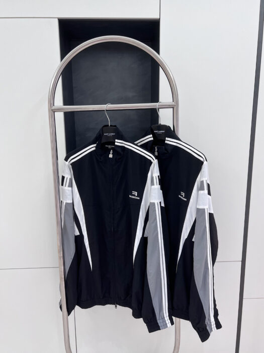 발렌시아가 레플리카 스포티 B 레귤러 트랙수트 자켓 [블랙] 28