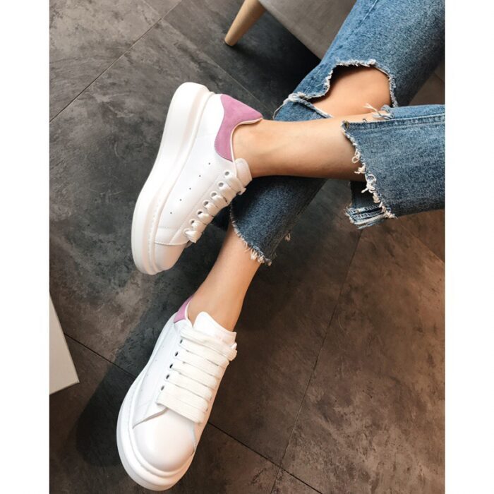 알렉산더 맥퀸 레플리카 스웨이드 오버솔 스니커즈 8가지 컬러 6