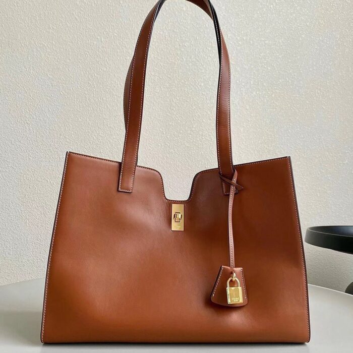 셀린느 레플리카 카바스16 카프스킨 숄더백 9