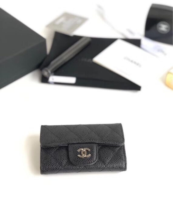 샤넬-레플리카-카드지갑-케비어-은장-a80799-명품 레플리카 미러 SA급 샤넬 레플리카 카드지갑 케비어 은장 A80799 2