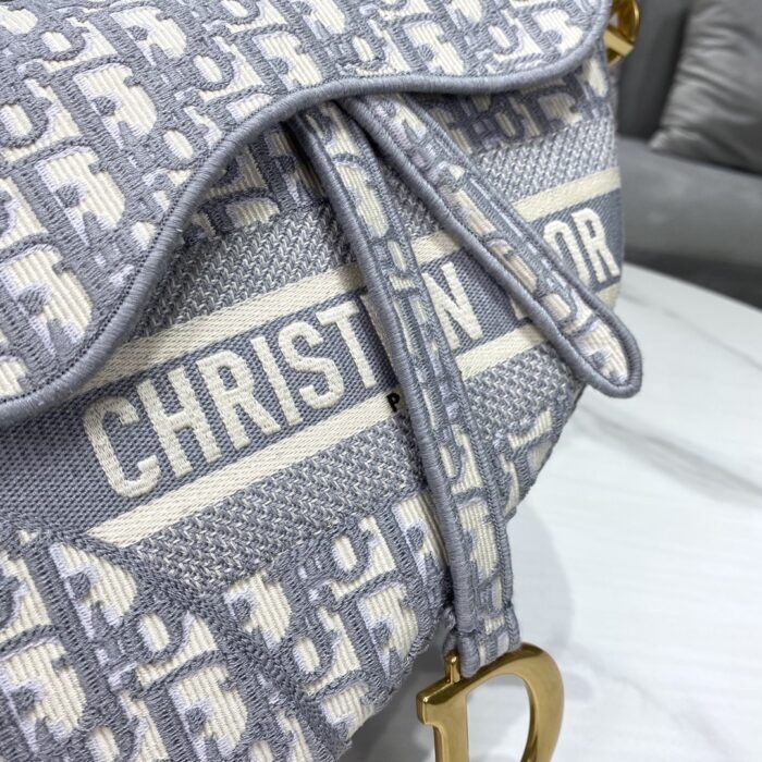 디올 오블리크 자수 새들 백 그레이 숄더백 레플리카 미러급 SA급 S급 고퀄리티 최상급 하이엔드 가방 [여성] - best 9