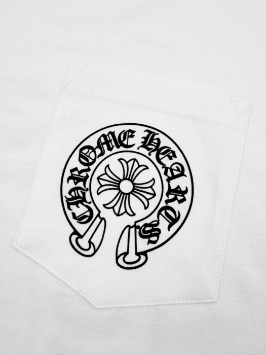 크롬하츠 뒷면 점보 프린트 반팔티 화이트 레플리카 미러급 SA급 S급 고퀄리티 하이엔드 최상급 의류 [남성여성공용] 9