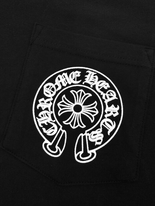 크롬하츠 뒷면 점보 프린트 반팔티 블랙 레플리카 미러급 SA급 S급 고퀄리티 하이엔드 최상급 의류 [남성여성공용] 9