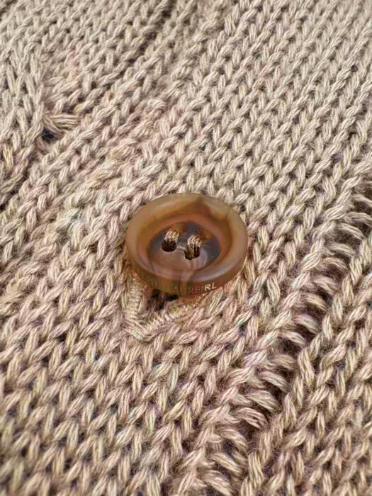 폴로 랄프로렌 자카드 니트 폴로 카라티 반팔티 다크 베이지 레플리카 미러급 SA급 S급 고퀄리티 하이엔드 최상급 의류 [남성여성공용] 6